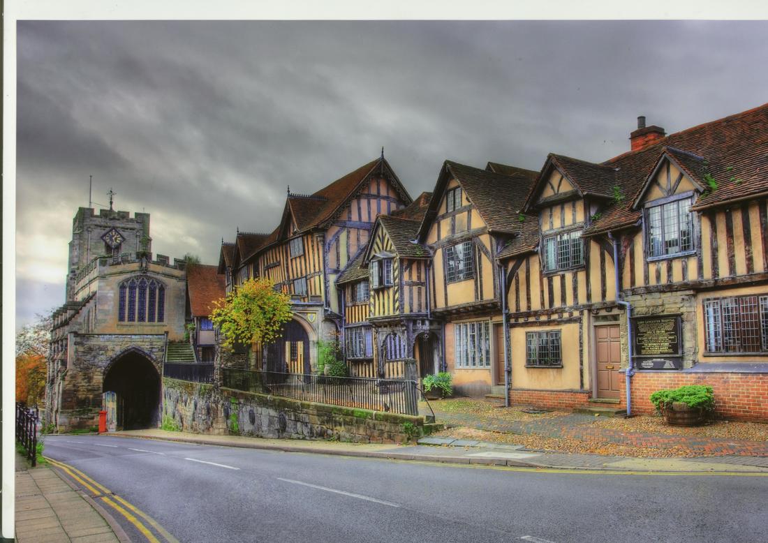 The Lord Leycester hospital - front view